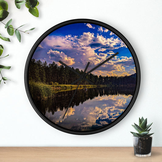 The Lake Wall Clock (SP Photography Collection)