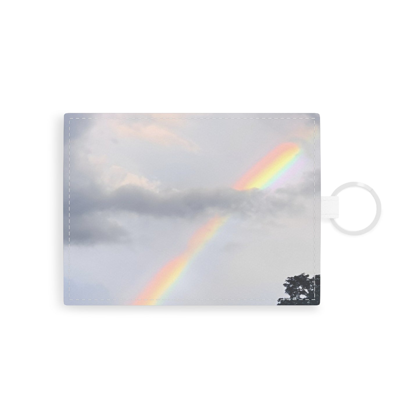 Rainbow Leather Card Holder (Enchanted Exposures By Tammy Lyne)