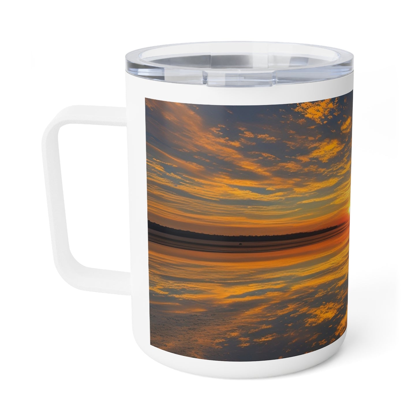 Orange Skies Insulated Coffee Mug, 10oz (SP Photography Collection)