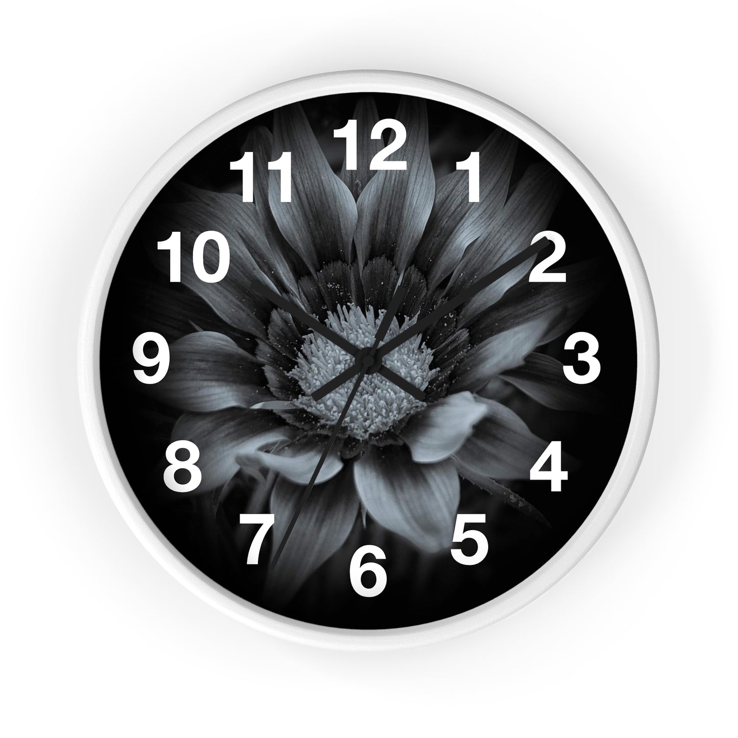 Midnight Bloom Wall Clock (SP Photography Collection)