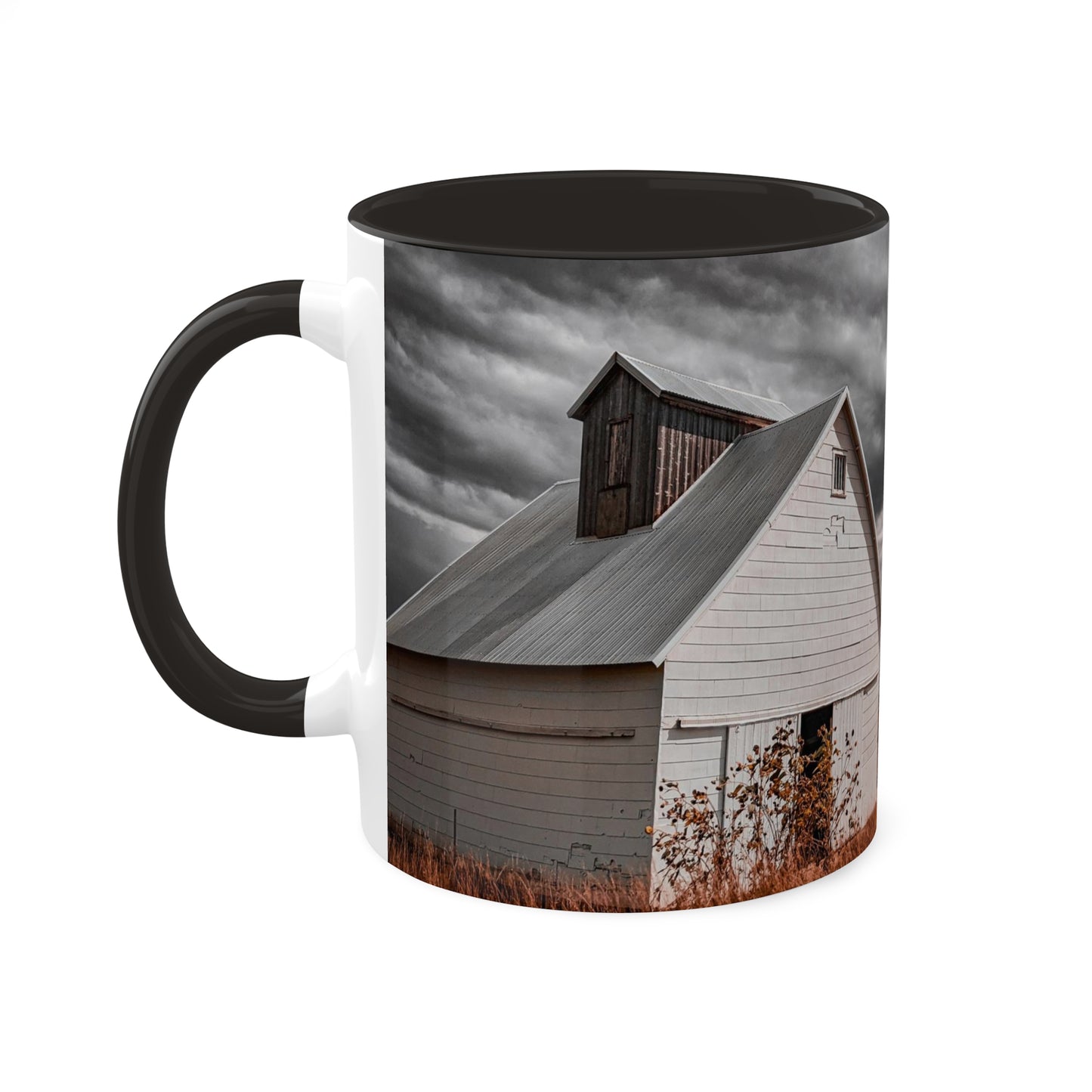 Field Barn Mug, 11oz (SP Photography Collection) BLACK