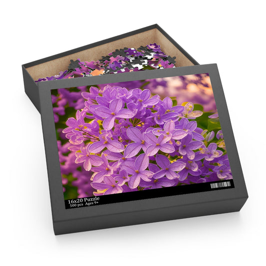 Purple Lilac Puzzle (SP Photography Collection) (120, 252, 500-Piece)