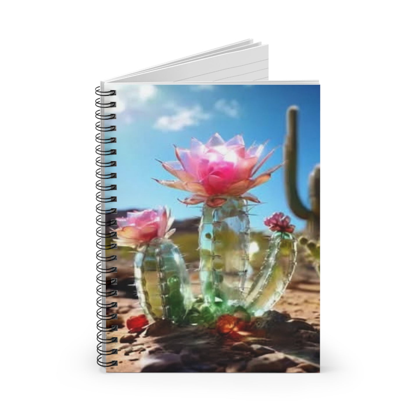 Cactus Spiral Notebook - Ruled Line (aiB & J Collections)