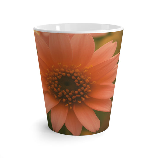 Peach Daisy Latte Mug (SP Photography Collection)