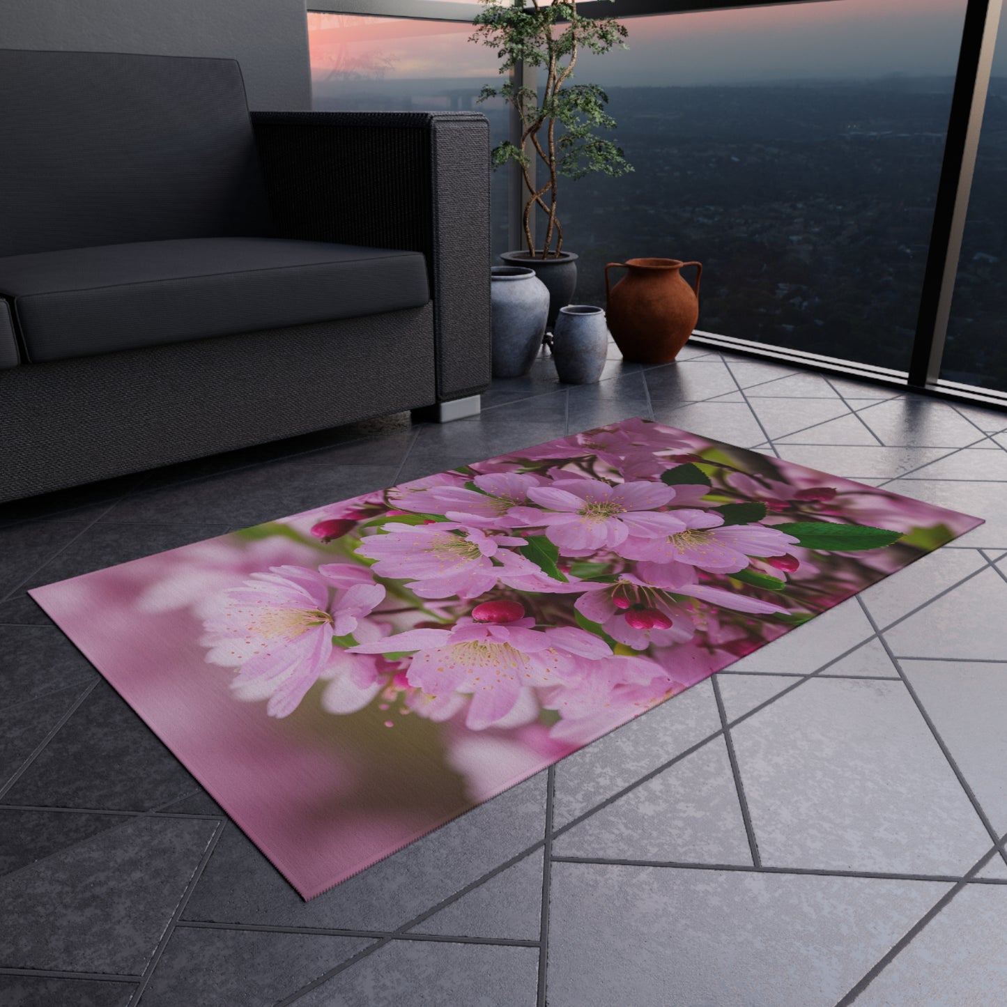 Cherry Blossom outdoor Rug (SP Photography Collection)