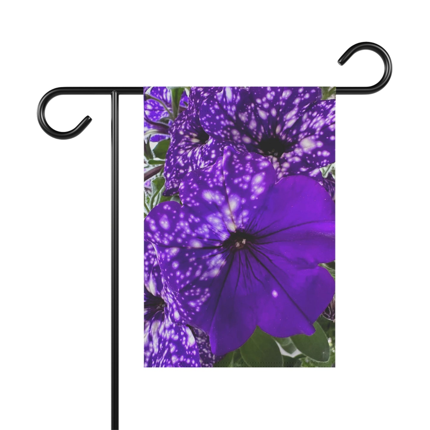 Purple Flower Garden & House Banner (Custom Creations By Catelyn, Pole Not Included)