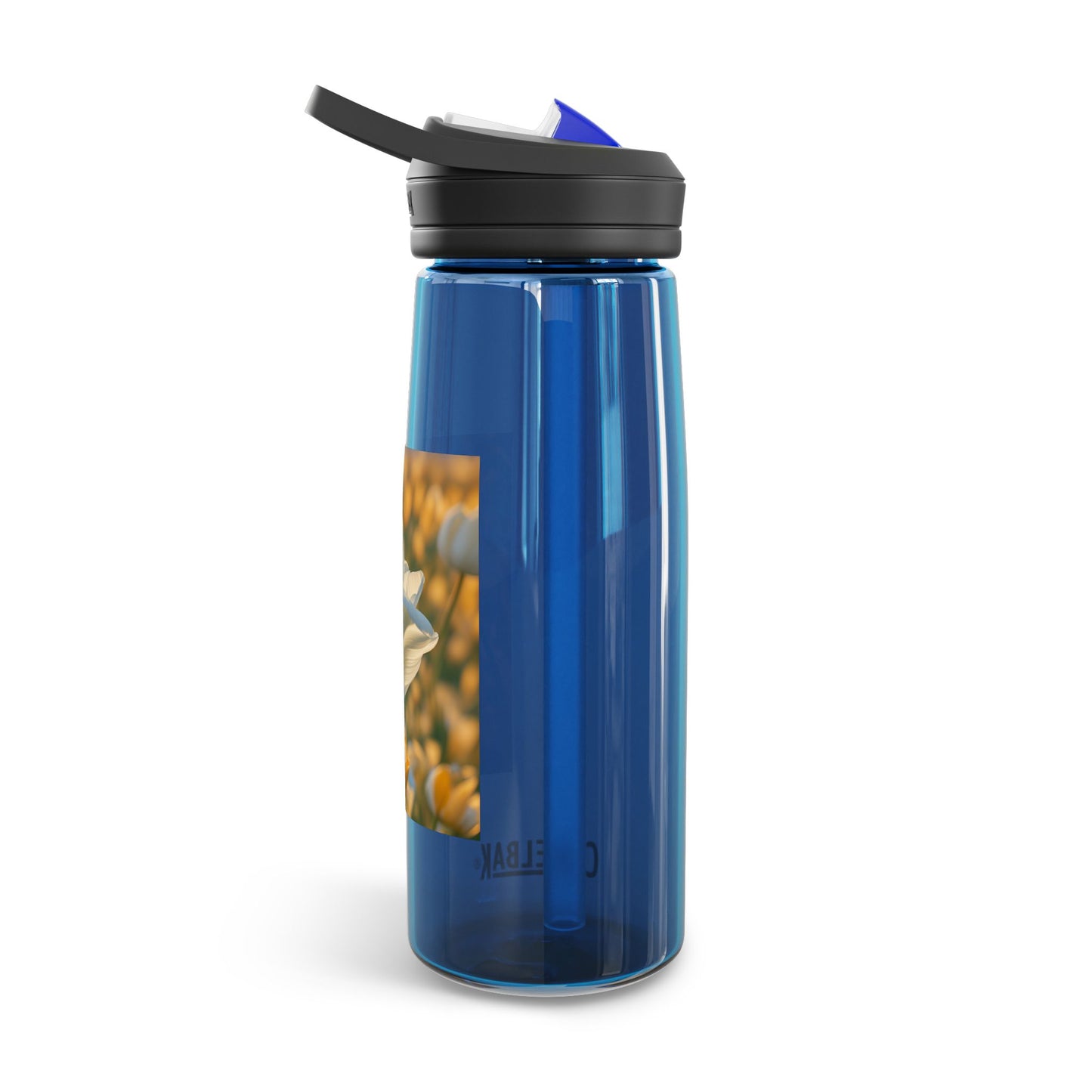 White Flower Tulip CamelBak Eddy®  Water Bottle, 25oz (SP Photography Collection)