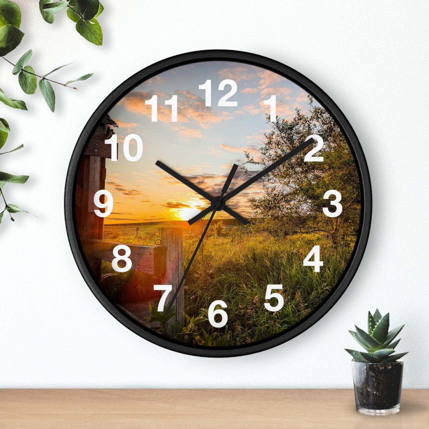 Fence Clock (SP Photography Collection)