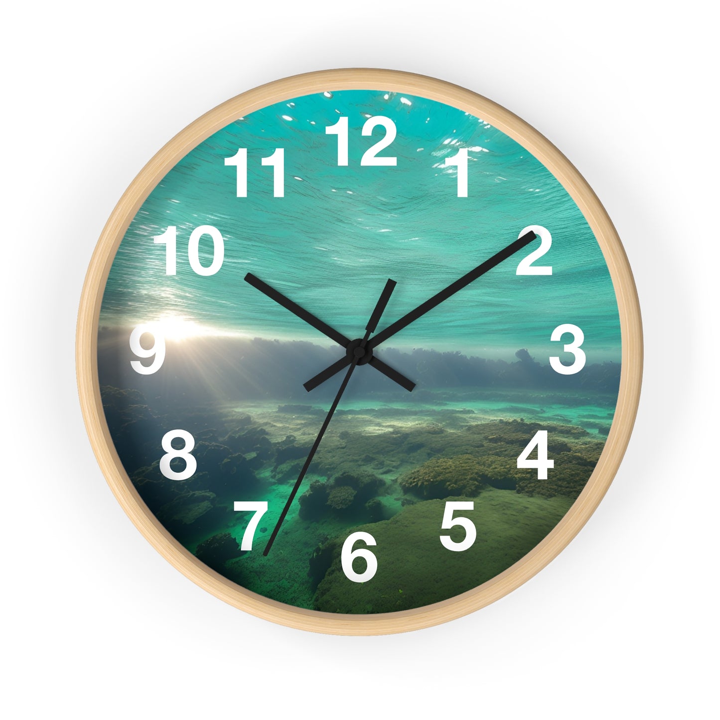 Under The Sea Wall Clock (Enchanted Exposures By Tammy Lyne)