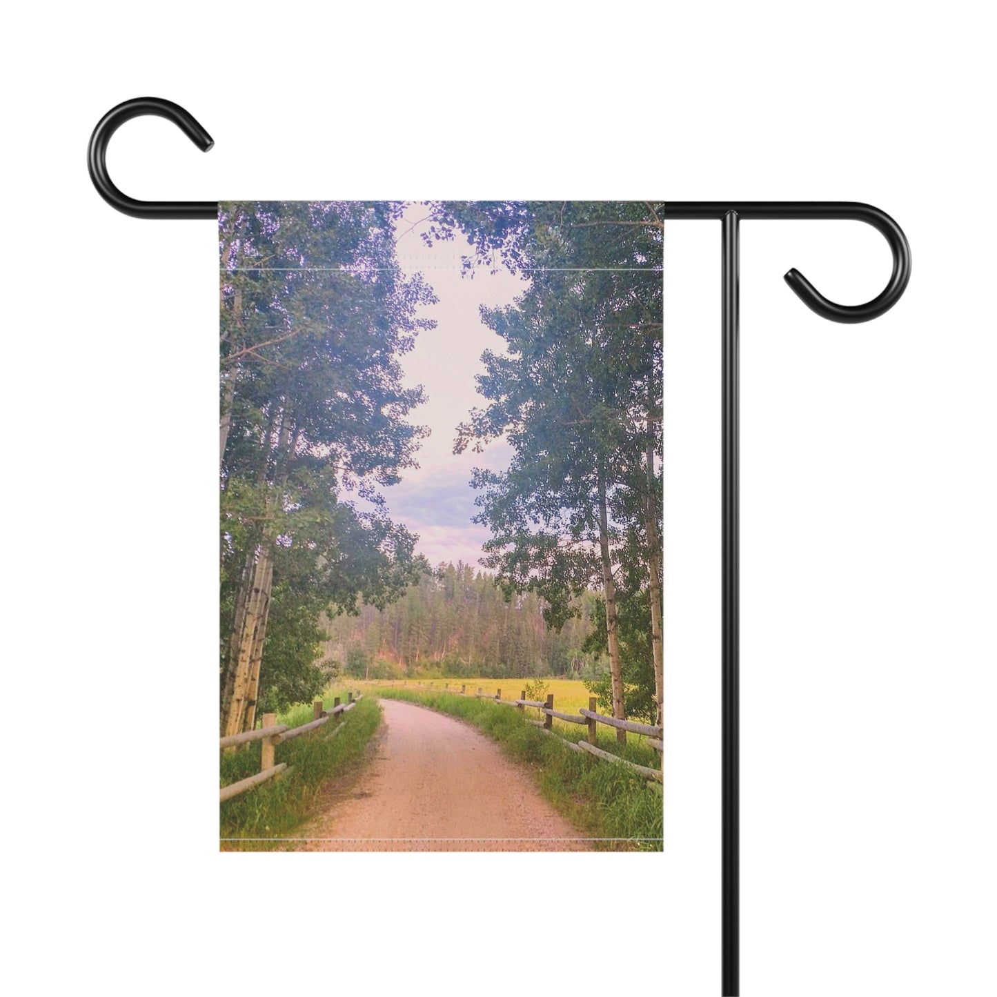 Country Road Flag Garden & House Banner (SP Photography Collection) (Pole not included)