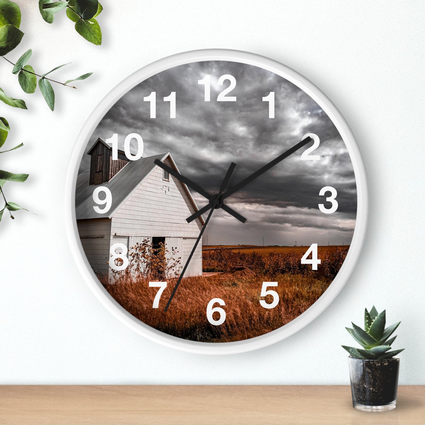 Field Barn Wall Clock (SP Photography Collection)