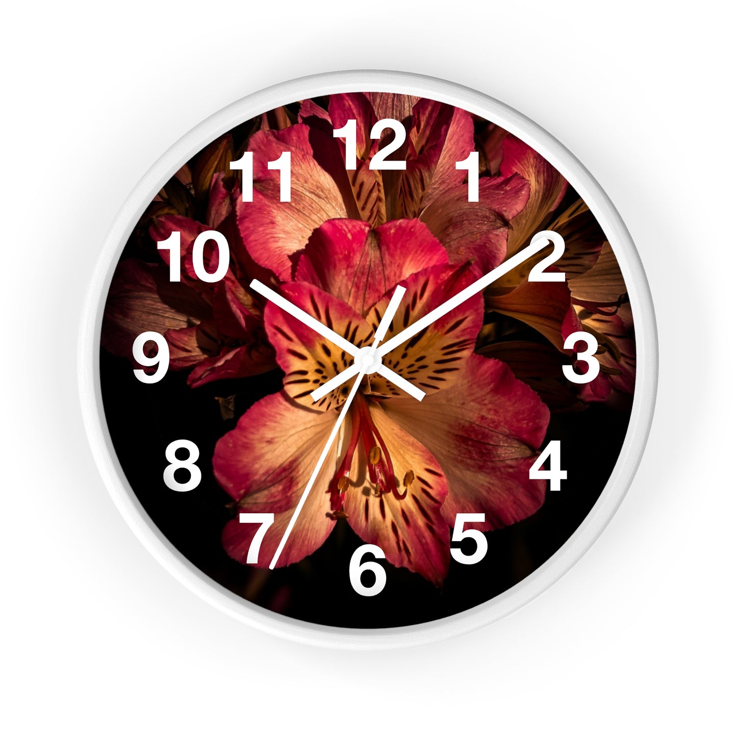 Pink Lily Clock (SP Photography Collection)