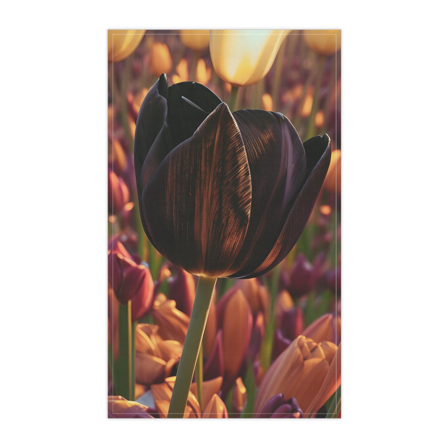 Purple Tulip Kitchen Towel (SP Photography Collection)