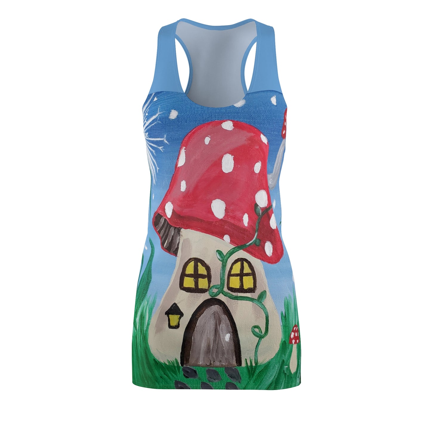 Fairy House women's Cut & Sew Racerback Dress (Brookson Collection)