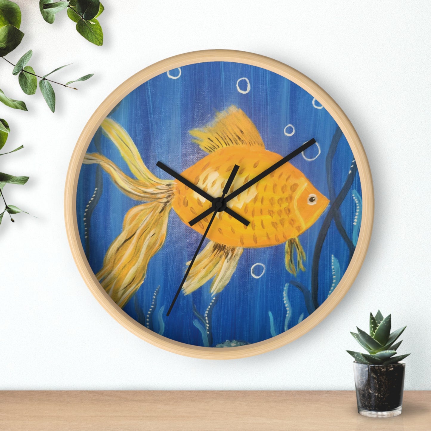 Goldfish Wall Clock (Brookson Collection)