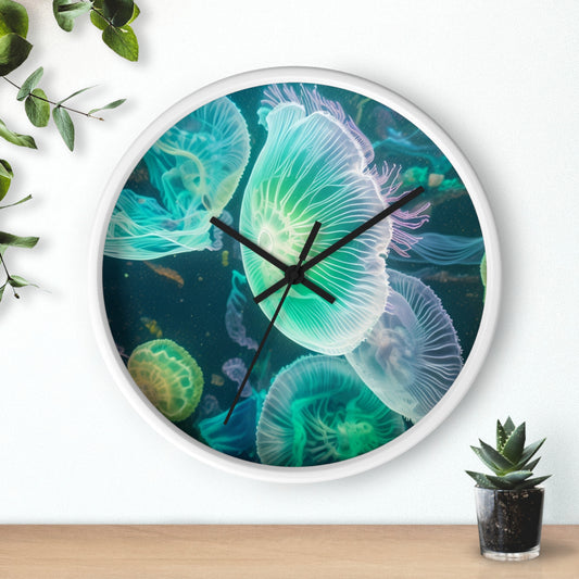 Jellyfish Wall Clock (SP Photography Collection)