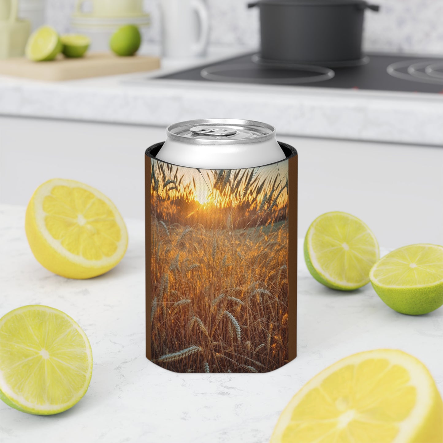 Golden Wheat Can Cooler (SP Photography Collection) BROWN