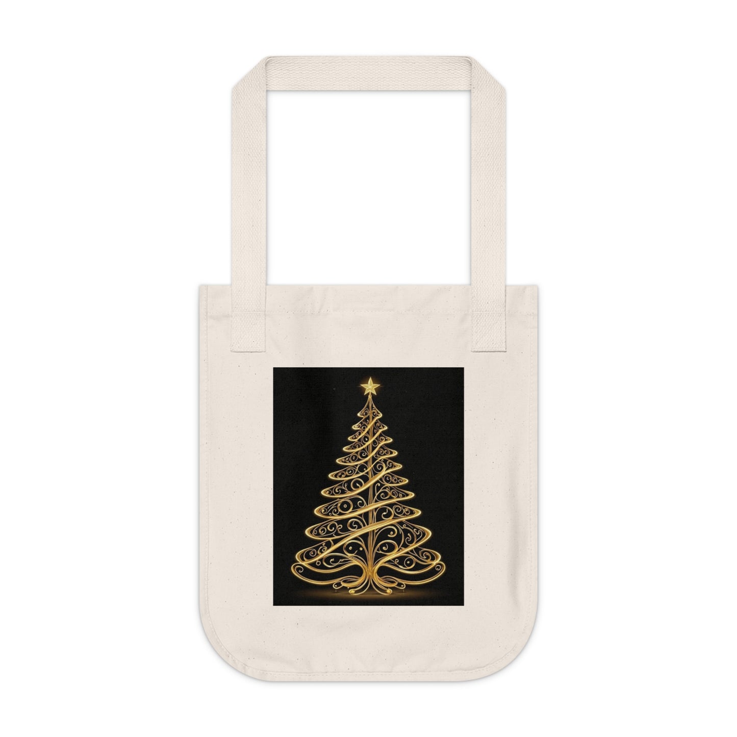 Golden Tree Organic Canvas Tote Bag (ai B & J Collections)