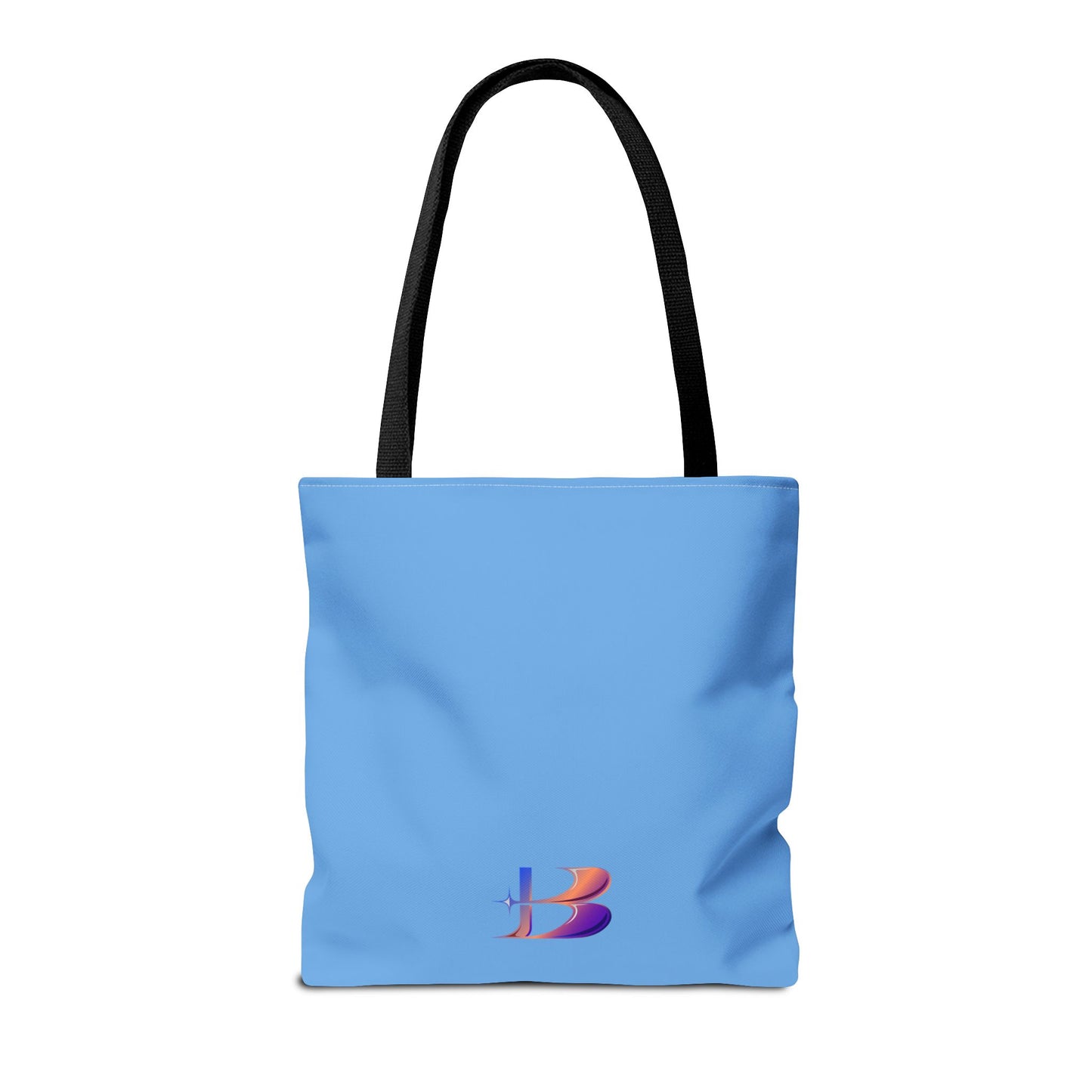 Heart Sunflower Tote Bag (Enchanted Exposures By Tammy Lyne) BLUE