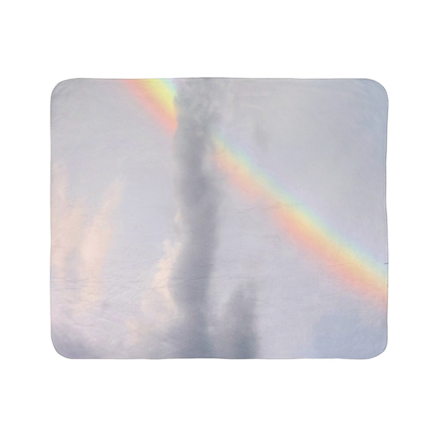 Rainbow Fleece Sherpa Blanket (Enchanted Exposures By Tammy Lyne)