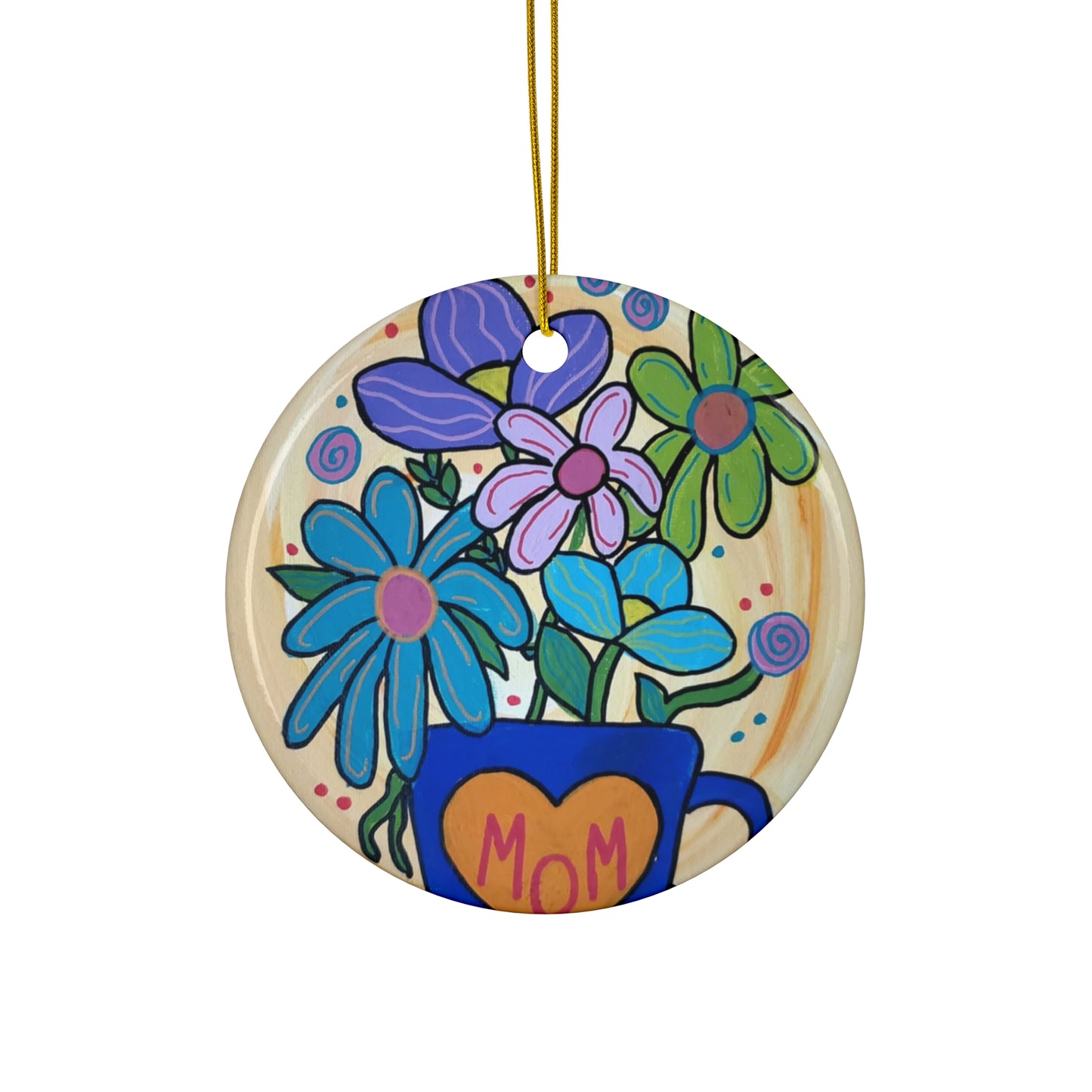 For Mom Ceramic Ornament (Mothers Day Collection) (B & J Collections)