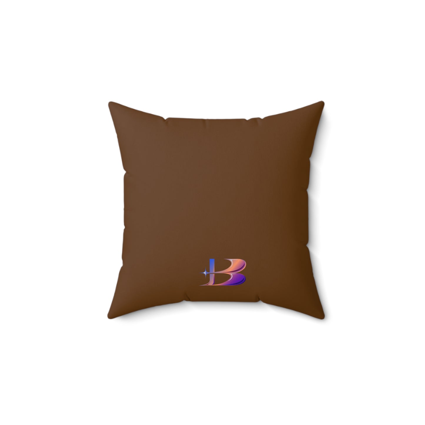 Golden Wheat Spun Polyester Square Pillow (SP Photography Collection ) BROWN