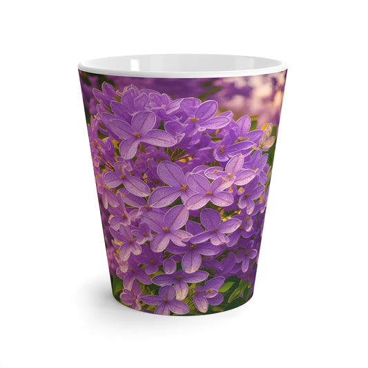 Purple Lilac Latte Mug (SP Photography Collection)