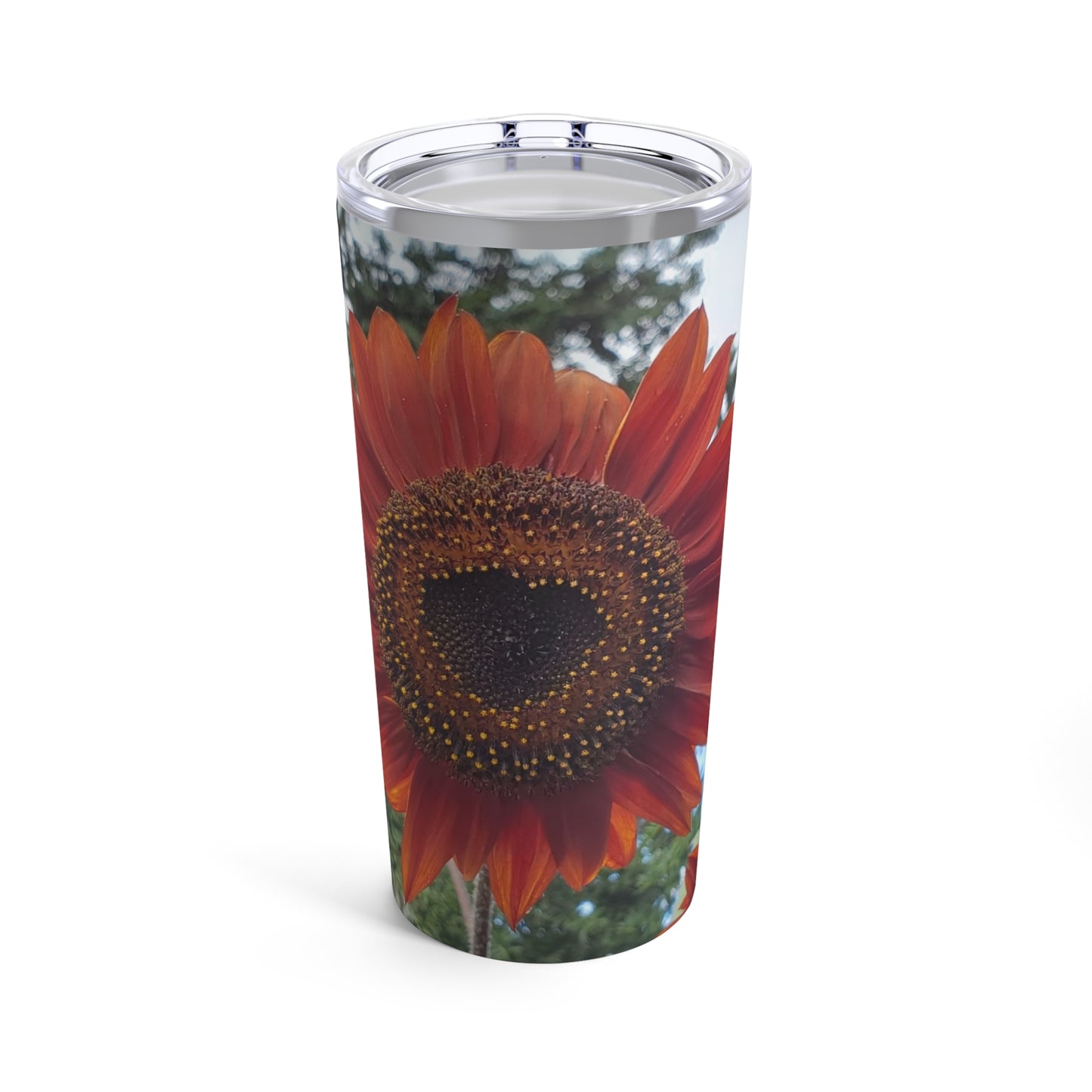 Heart Sunflower Tumbler 20oz (Enchanted Exposures By Tammy Lyne Collection)