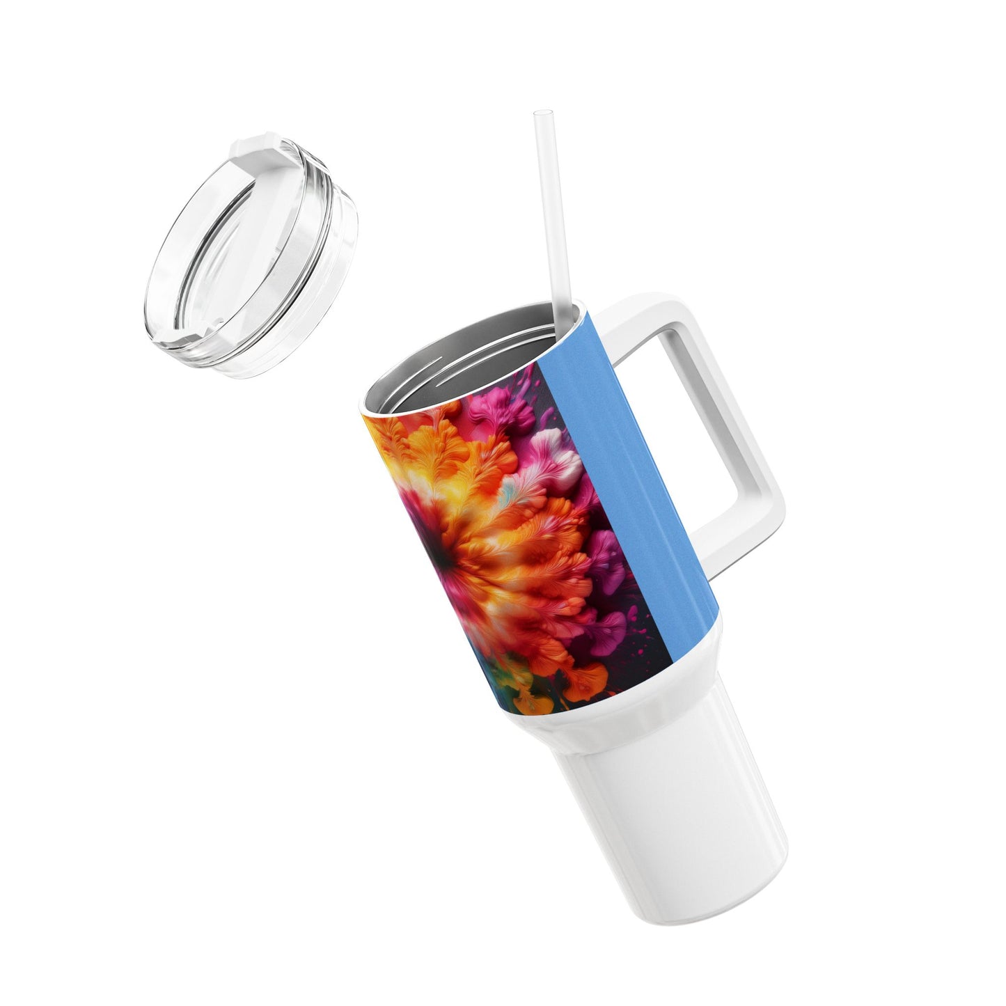 Smokey Tye Dye Tumbler, 40oz (ai B & J Collections)