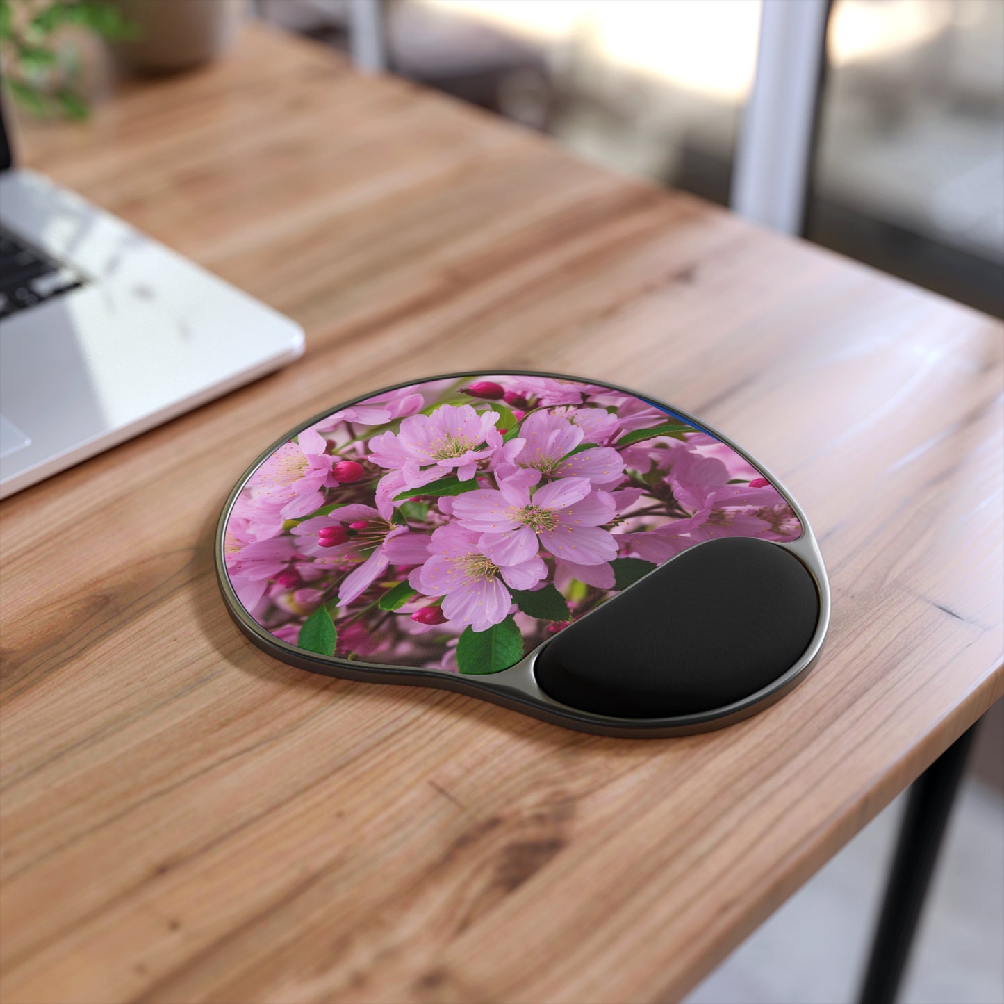 Cherry Blossom Mouse Pad With Wrist Rest (SP Photography Collection)