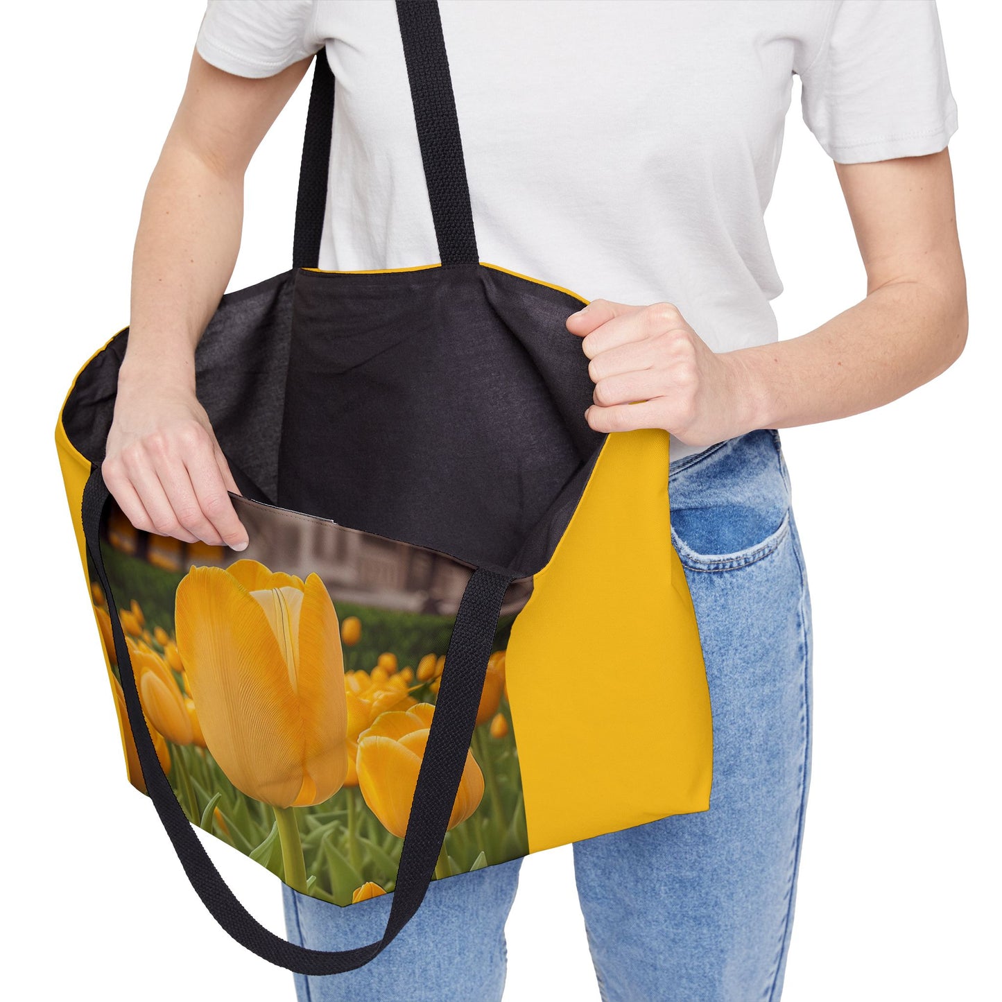 Yellow Tulip Weekender Tote Bag (SP Photography Collection) YELLOW