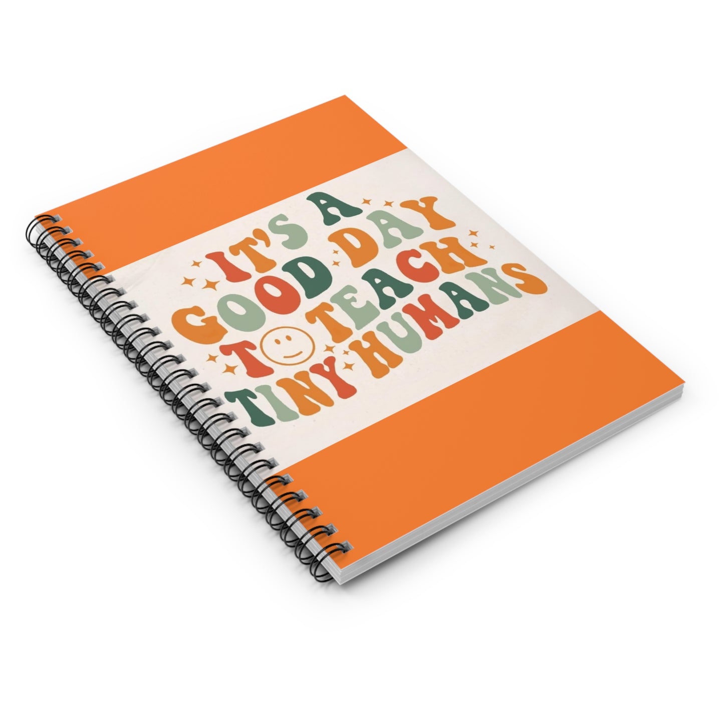 Teacher Spiral Notebook - Ruled Line (ai B & J Collections)