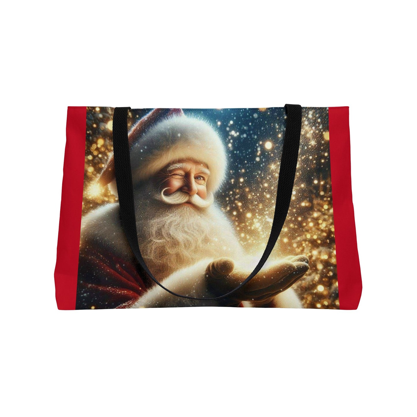 Santa Magic Weekender Tote  (ai B & J Collections) RED