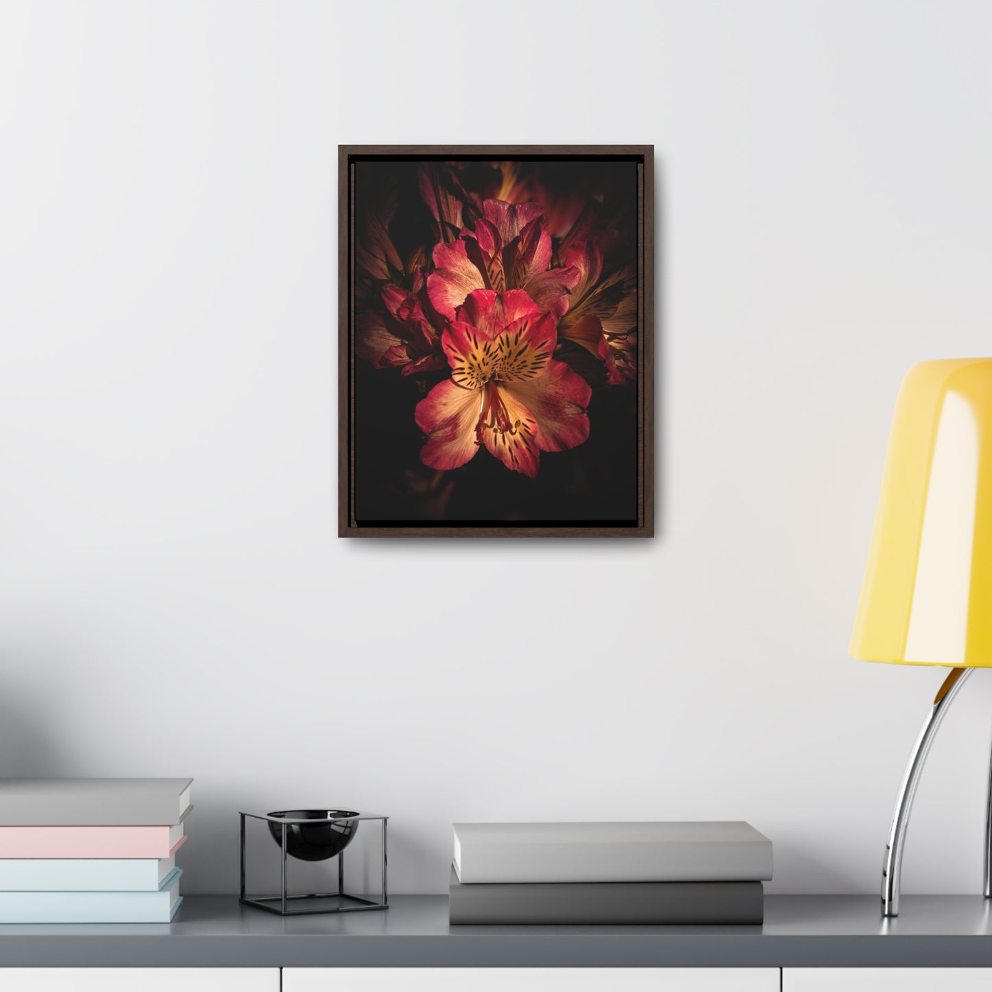 Pink Lily Canvas Wraps, Vertical Frame (SP Photography Collection)