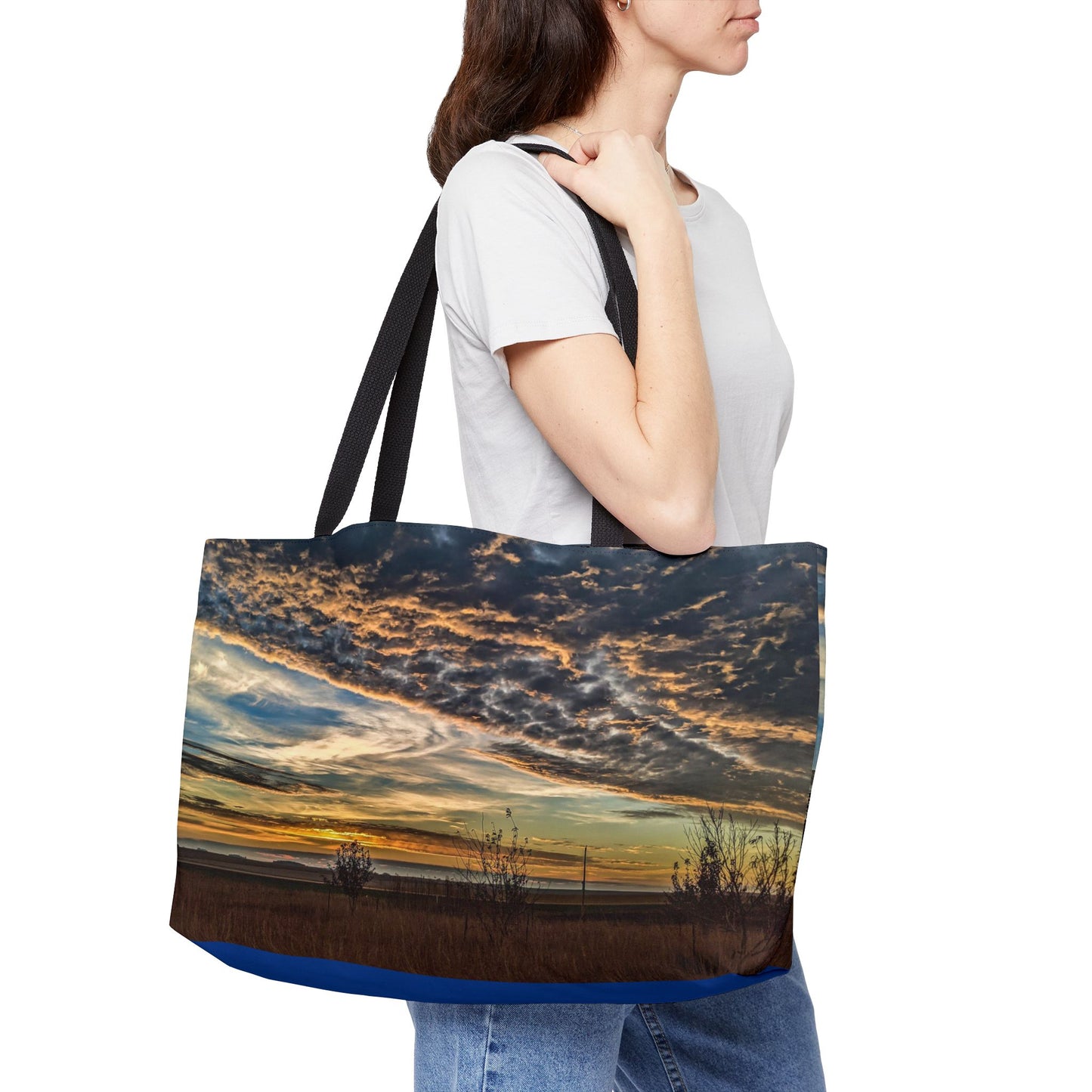 Sandy Skies Weekender Tote Bag (SP Photography Collection) NAVY