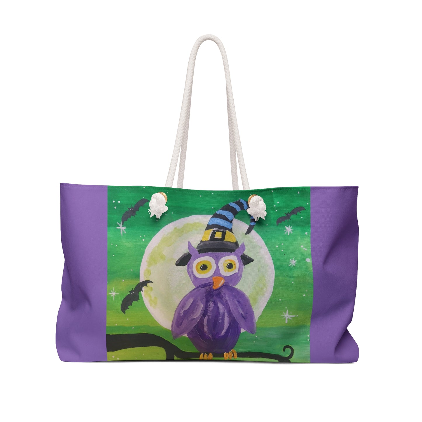 Night Owl Weekender Bag (Brookson Collection) PURPLE