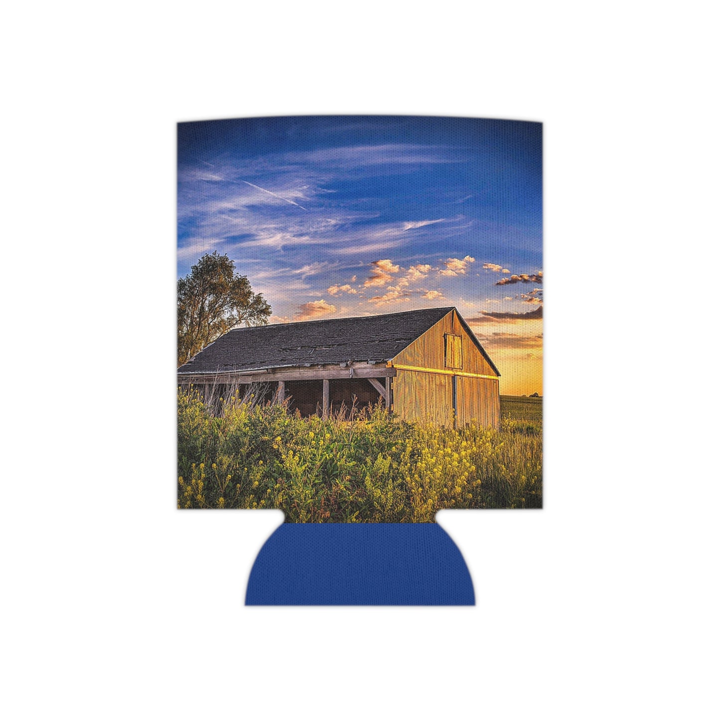 Beautiful Barn Can Cooler (SP Photography Collection) BLUE