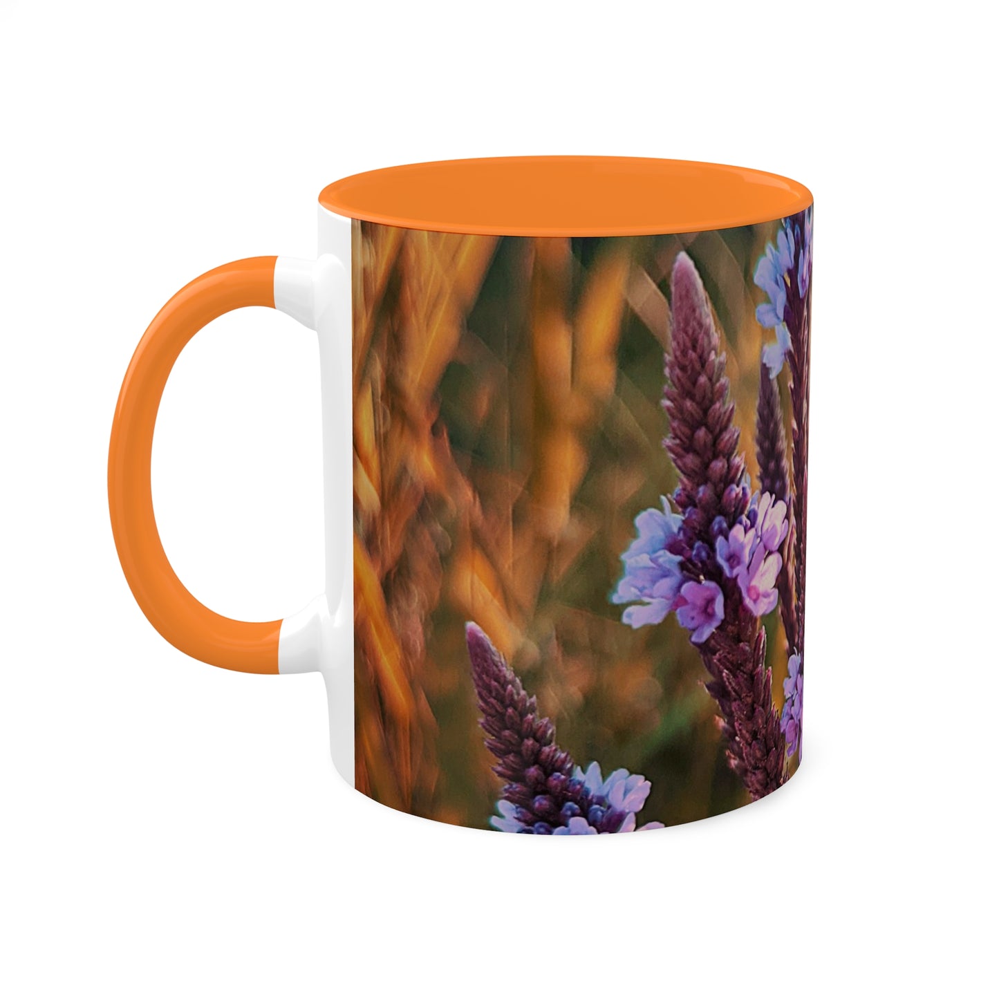 Purple Field Mug, 11oz (SP Photography Collection) ORANGE