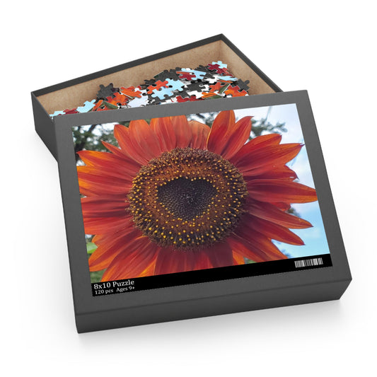 Heart Sunflower Puzzle (Enchanted Exposures By Tammy Lyne Collection 120, 252, 500-Piece)