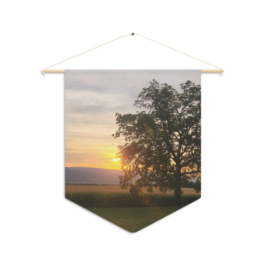 Sunset Tree Pennant (B & J Collections)