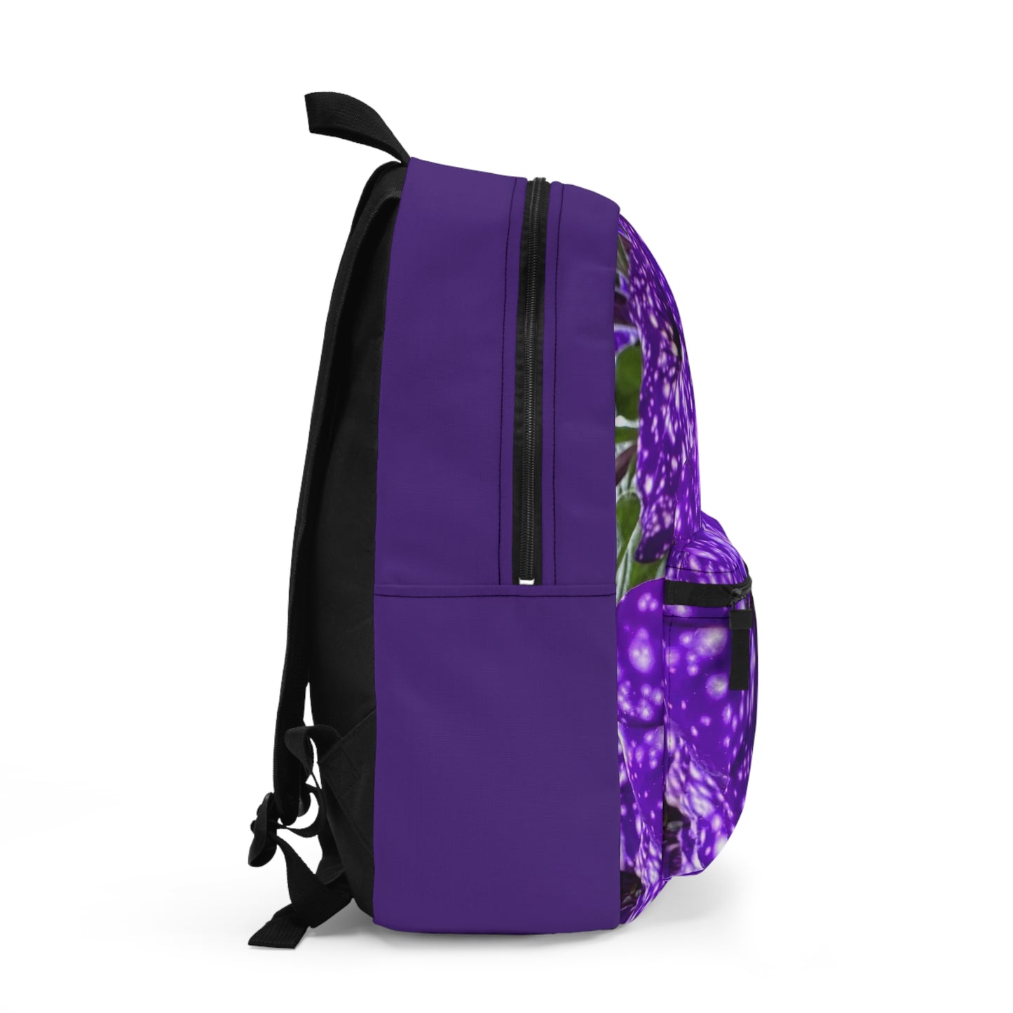 Purple Flower Backpack (Custom Creations By Catelyn) PURPLE