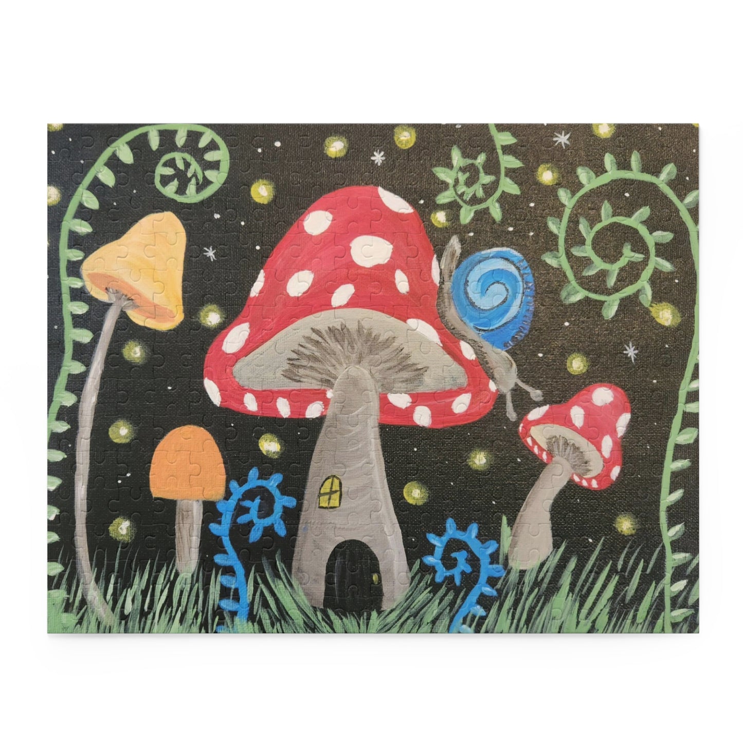 Magical Mushrooms Puzzle (Brookson Collection 120, 252, 500-Piece)