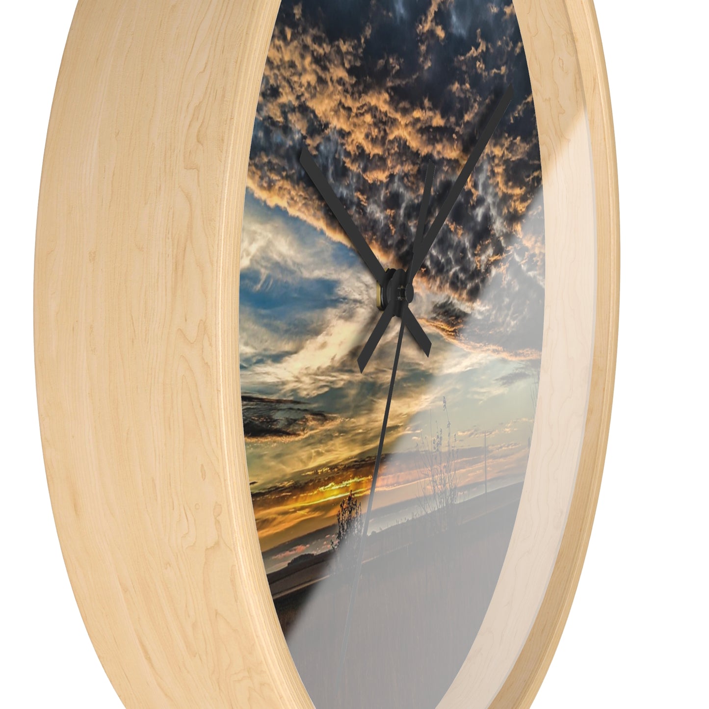 Sandy Skies Wall Clock (SP Photography Collection)