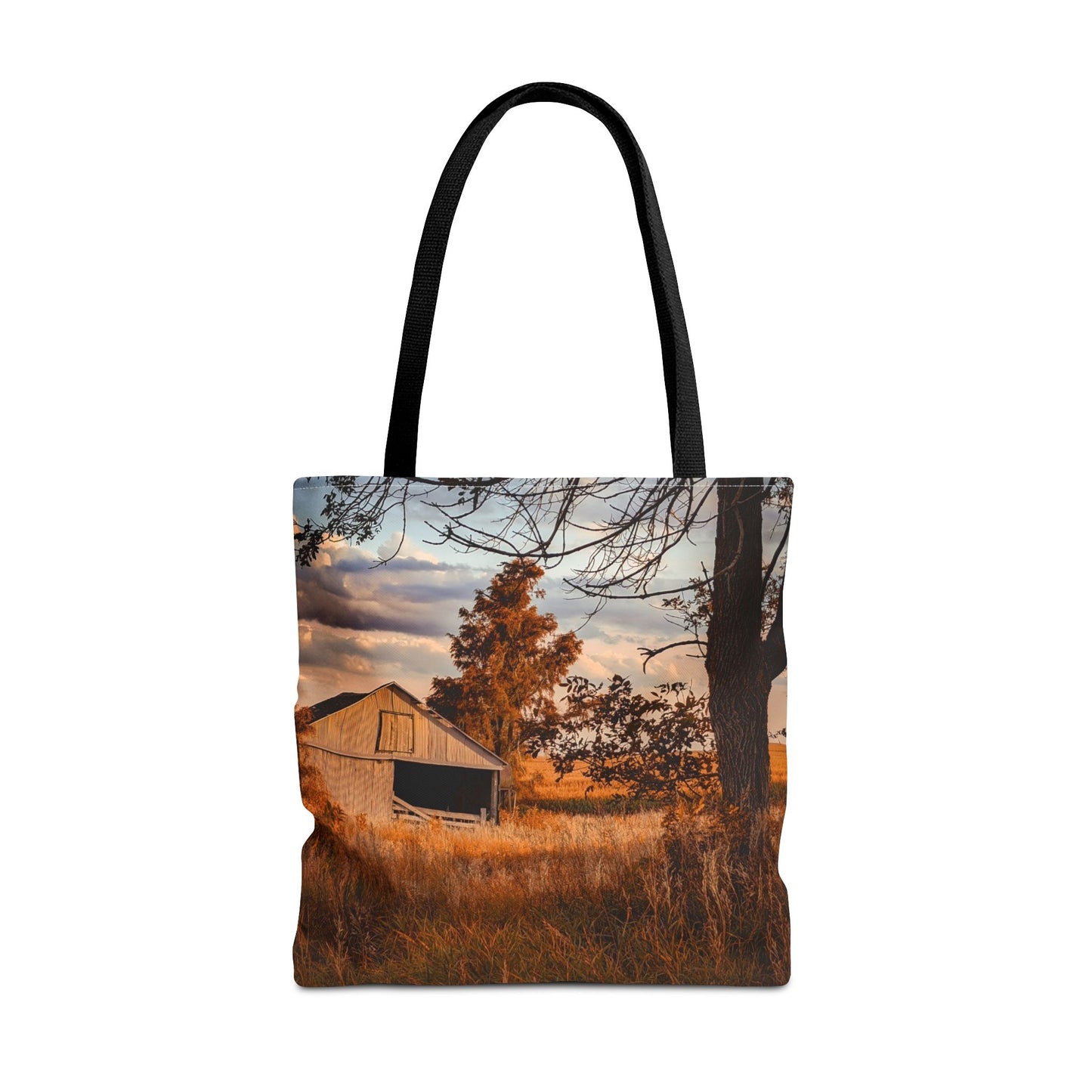 Golden Barn Tote Bag (SP Photography Collection) GRAY