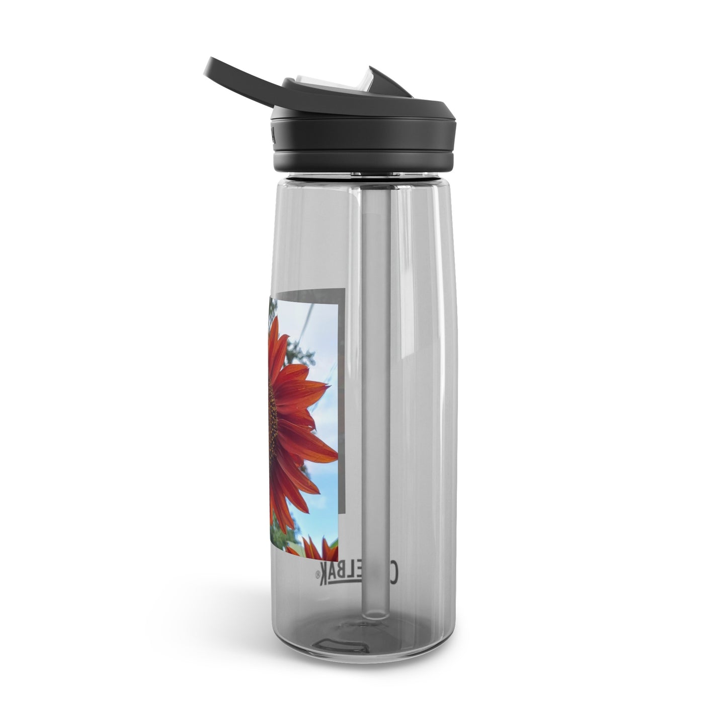 Heart Sunflower CamelBak Eddy®  Water Bottle, 25oz (Enchanted Exposures By Tammy Lyne)