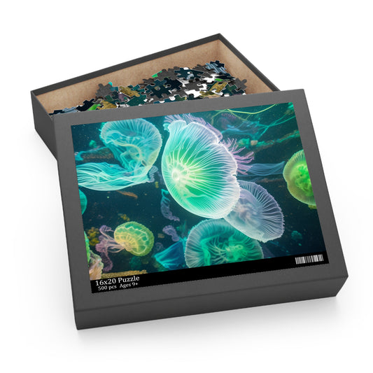 Jellyfish Puzzle (SP Photography Collection) (120, 252, 500-Piece)