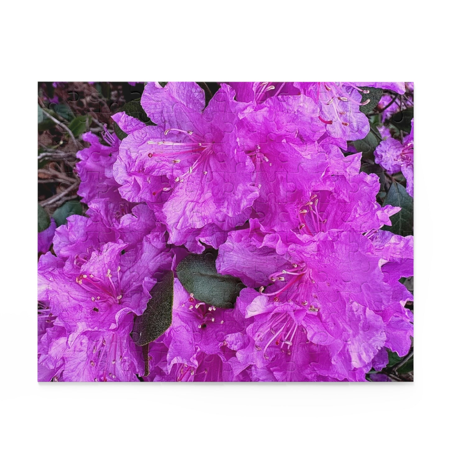 Pink Flower Puzzle (120, 252, 500-Piece) (Custom Creations By Catelyn)