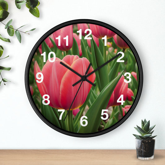 Tulips Wall Clock (SP Photography Collection)