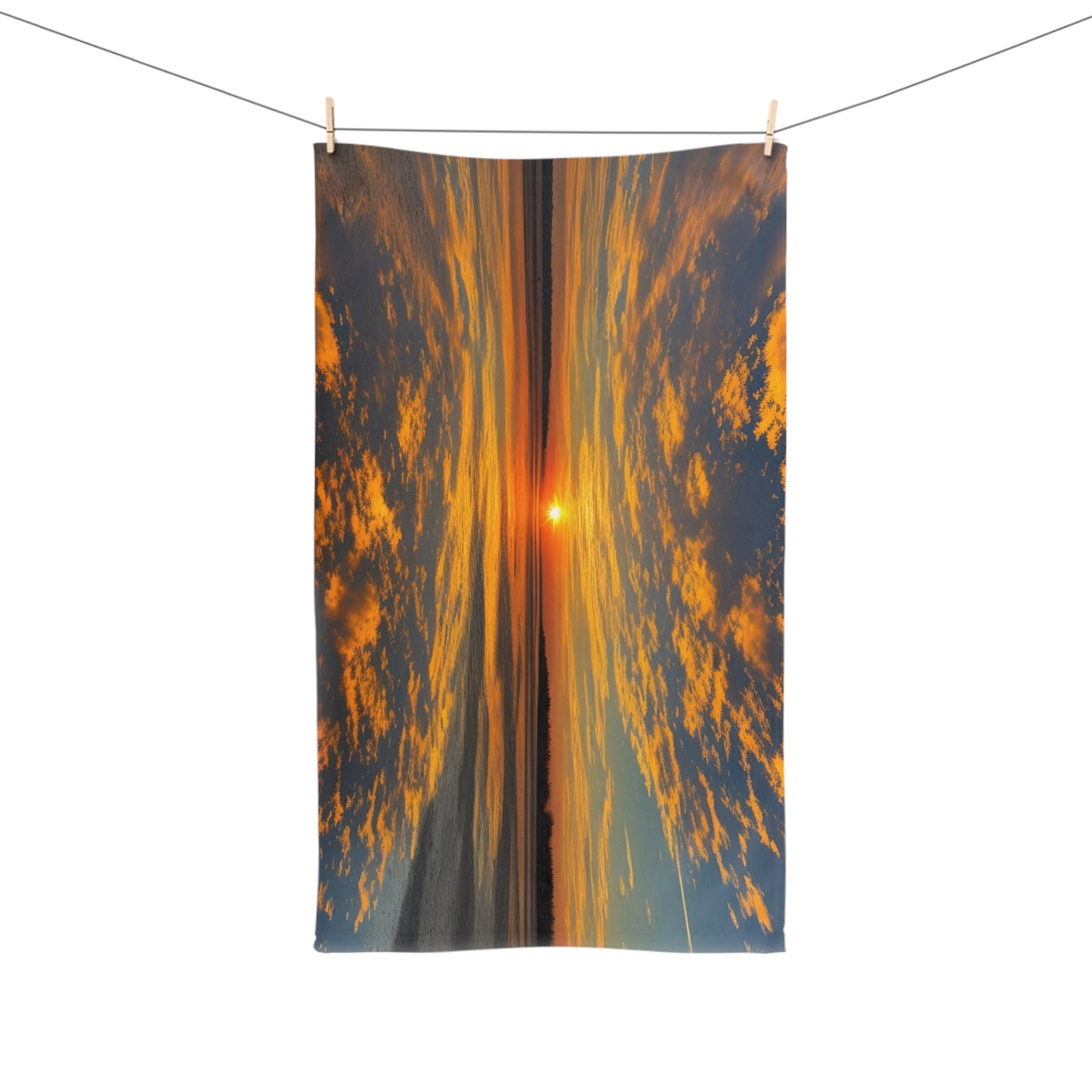 Orange Skies Hand Towel (SP Photography Collection)