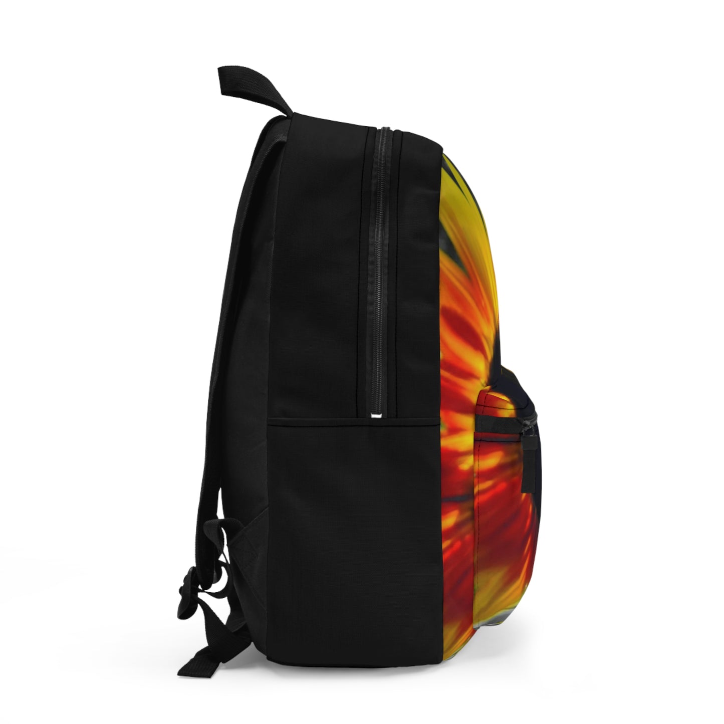 Mixed Sunflower Backpack  (Enchanted Exposures By Tammy Lyne) BLACK